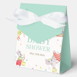 Fancy Circus Carnaval Animals Baby shower Bedankdoosjes