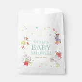 Fancy Circus Carnaval Animals Baby shower Bedankzakje (Voorkant)