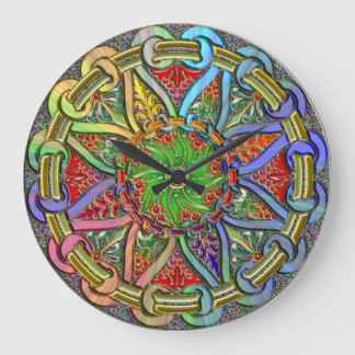 Fancy cirkelvormig ontwerp grote klok