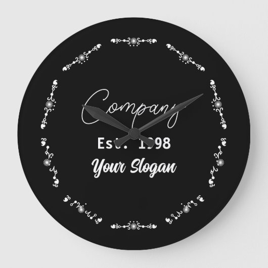 Fancy Company Name Grote Klok (Voorkant)