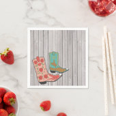 Fancy cowboylaarzen servetten (Insitu)