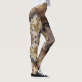 Fancy Crazy Lace Agate Steen Foto Ontwerp Leggings (Rechts)