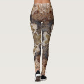 Fancy Crazy Lace Agate Steen Foto Ontwerp Leggings (Achterkant)