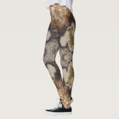 Fancy Crazy Lace Agate Steen Foto Ontwerp Leggings (Links)
