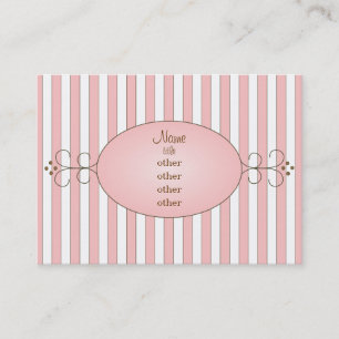 Fancy Cupcake Visitekaartje