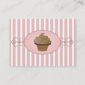 Fancy Cupcake Visitekaartje (Achterkant)