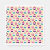 Fancy Cupcakes Birthday Servet (Voorkant)