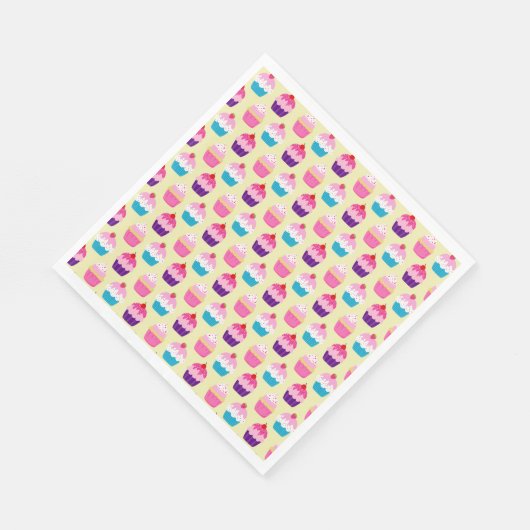 Fancy Cupcakes Birthday Servet (Hoek)