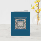 Fancy Curls Kaart (Gele Bloem)