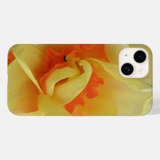 Fancy Daffodil Case-Mate iPhone Case (Achterkant (horizontaal))