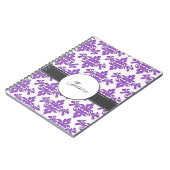 Fancy Damask Monogram Notitieboek (Linkerzijde)