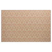 Fancy Damast met Dieren, Klei Rood Stof (Fat Quarter)