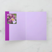 Fancy Dame Orchid Kaart (Binnen)