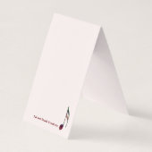 Fancy Dancer Abstracy Visitekaartje (Achterkant)