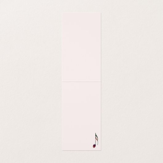 Fancy Dancer Abstracy Visitekaartje (Binnenkant ongevouwen)