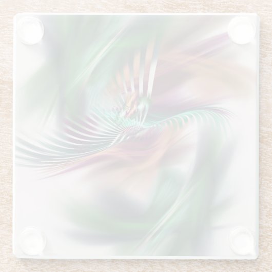 Fancy danser glazen onderzetter (Achterkant)