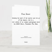 Fancy Danser Kaart (Achterkant)