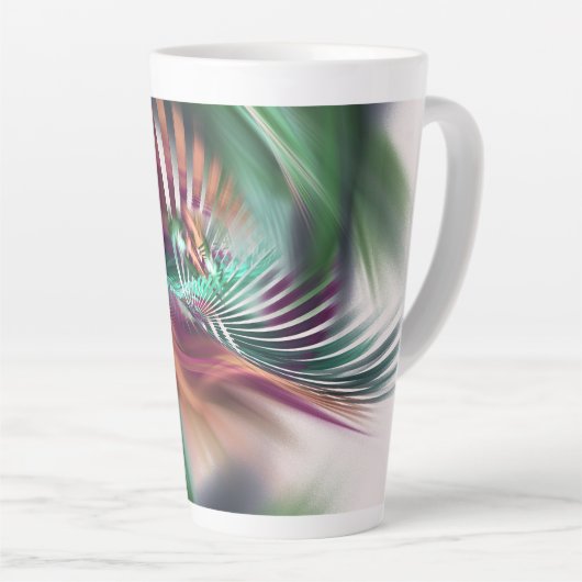 Fancy danser latte mok (Rechterhoek)