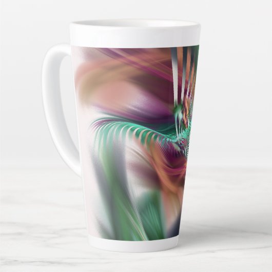 Fancy danser latte mok (Linkerhoek)