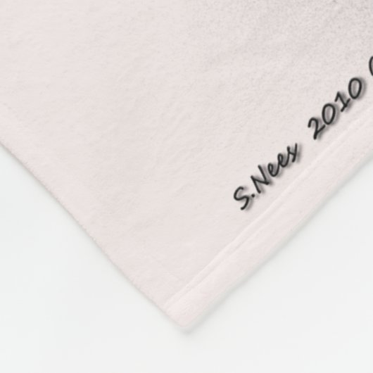 Fancy danseres Abstract Fleece Deken (Hoek)