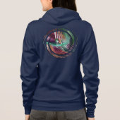 Fancy danseres Abstract Hoodie (Achterkant)