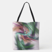 Fancy danseres Abstract Tote Bag (Achterkant)