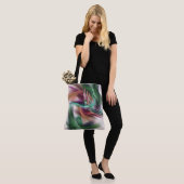 Fancy danseres Abstract Tote Bag (Op model)