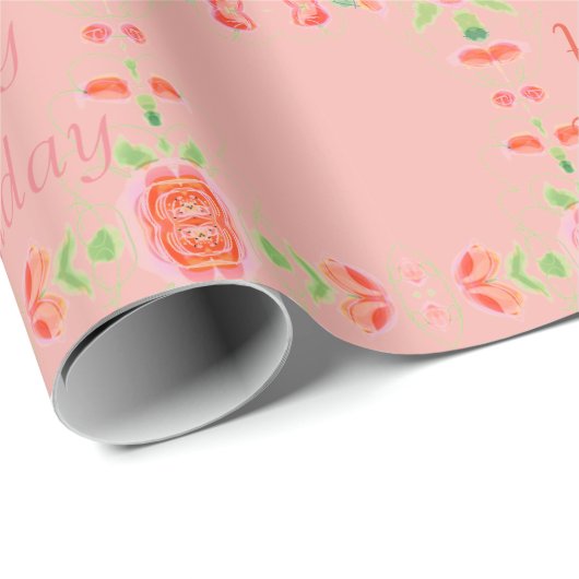 Fancy Designer Cadeauverpakking Cadeaupapier (Rol Hoek)