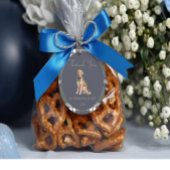 Fancy Dog Theme favor label