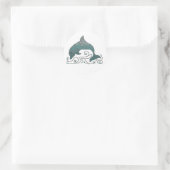 Fancy dolfijn stickers (Tas)