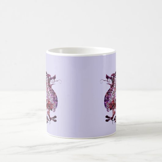 fancy drakenkop koffiemok (Center)