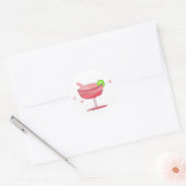 Fancy drank ronde sticker (Envelop)