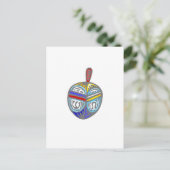 Fancy Dreidel Briefkaart (Staand voorkant)