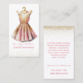 Fancy Dress Seamstress Visitekaartje (Voorkant / Achterkant)