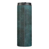 Fancy drijvende spook top hoed schedel riet in de thermosbeker (Achterkant)