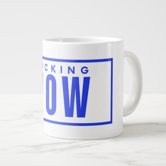 FANCY DRINKWARE  GROTE KOFFIEKOP (Voorkant rechts)