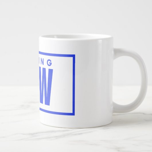 FANCY DRINKWARE  GROTE KOFFIEKOP (Rechts)