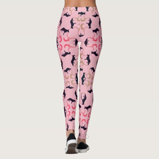 Fancy Duits Shepherd de luxe Leggings (Achterkant)