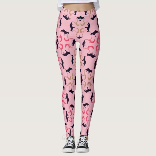Fancy Duitse Herder de luxe Leggings (Voorkant)