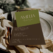 Fancy Earthy Brown Old Money Retro Luxury Wedding Menu