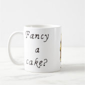 Fancy een Cake Funny Chocolate Eclair Quirky Art Koffiemok (Links)