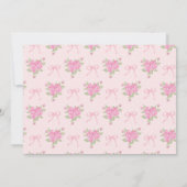 Fancy Een  Een Meisje Foto Verjaardagsfeest Kaart (Achterkant)