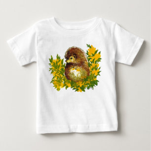 Fancy egel-Waterverf Ontworpen voor Baby-T-shirt