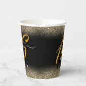 Fancy Elegant Glitter Sweet 16 16-kanaals Cup Papieren Bekers (Links)