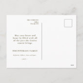 Fancy Elegant Victoriaans Rood Groen Kerstballen Feestdagenkaart (Achterkant)