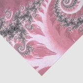 Fancy elegante fractals, met roet Mandala patronen Tissuepapier (Detail)