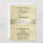 Fancy elegante, moderne gouden streep kaart (Voorkant)