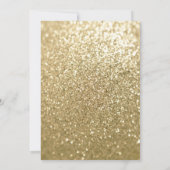 Fancy elegante, moderne gouden streep kaart (Achterkant)