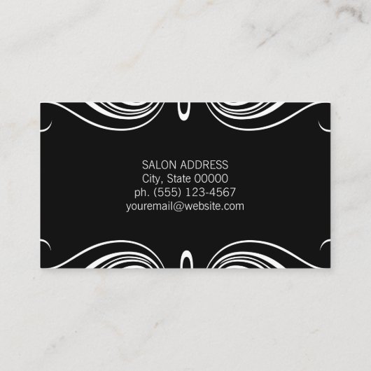 Fancy Elementen Visitekaartje (Achterkant)