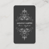 Fancy elementen visitekaartje (Voorkant)